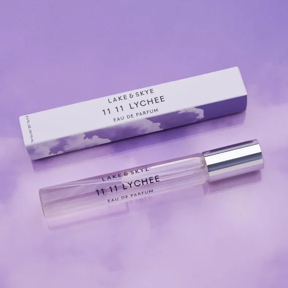 NEW Lake & Skye 11 11 Lychee E P Travel Fragrance Purse Spray - Picture 1 of 4